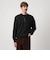 ＜Steven Alan＞ CTN/CA ハーフ ジップ スタンドネック ニット