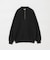 ＜Steven Alan＞ CTN/CA ハーフ ジップ スタンドネック ニット