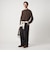 ＜Steven Alan＞ CTN/CA ハーフ ジップ スタンドネック ニット