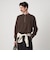 ＜Steven Alan＞ CTN/CA ハーフ ジップ スタンドネック ニット