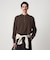＜Steven Alan＞ CTN/CA ハーフ ジップ スタンドネック ニット