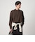 ＜Steven Alan＞ CTN/CA ハーフ ジップ スタンドネック ニット