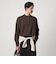 ＜Steven Alan＞ CTN/CA ハーフ ジップ スタンドネック ニット