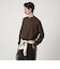 ＜Steven Alan＞ CTN/CA ハーフ ジップ スタンドネック ニット