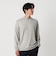 コットン カシミヤ ブレンド ジャケット ネック Tシャツ