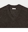 ＜Steven Alan＞ アルパカ サドルショルダー Ｖネック ニット NARROW