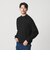 【WARDROBE SMART】マシーンウォッシャブル ウールミックス アゼ モックネック