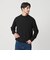 【WARDROBE SMART】マシーンウォッシャブル ウールミックス アゼ モックネック