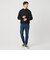 【WARDROBE SMART】マシーンウォッシャブル ウールミックス アゼ モックネック