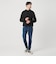 【WARDROBE SMART】マシーンウォッシャブル ウールミックス アゼ モックネック