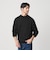 【WARDROBE SMART】マシーンウォッシャブル ウールミックス アゼ モックネック