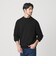 【WARDROBE SMART】マシーンウォッシャブル ウールミックス アゼ モックネック