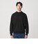 【WARDROBE SMART】マシーンウォッシャブル ウールミックス アゼ モックネック