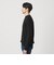 【WARDROBE SMART】マシーンウォッシャブル ウールミックス アゼ モックネック