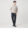 【WARDROBE SMART】マシーンウォッシャブル ウールミックス アゼ モックネック