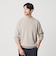 【WARDROBE SMART】マシーンウォッシャブル ウールミックス アゼ モックネック
