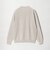 【WARDROBE SMART】マシーンウォッシャブル ウールミックス アゼ モックネック