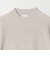 【WARDROBE SMART】マシーンウォッシャブル ウールミックス アゼ モックネック