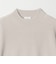 【WARDROBE SMART】マシーンウォッシャブル ウールミックス アゼ モックネック