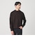 【WARDROBE SMART】マシーンウォッシャブル ウールミックス アゼ モックネック