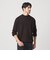 【WARDROBE SMART】マシーンウォッシャブル ウールミックス アゼ モックネック