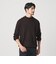 【WARDROBE SMART】マシーンウォッシャブル ウールミックス アゼ モックネック
