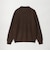 【WARDROBE SMART】マシーンウォッシャブル ウールミックス アゼ モックネック