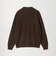 【WARDROBE SMART】マシーンウォッシャブル ウールミックス アゼ モックネック