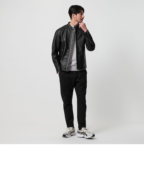 United arrows シープシングルライダースジャケット WARDROBE SMART】 シープ シングル ライダースジャケット