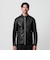 【WARDROBE SMART】 シープ シングル ライダースジャケット