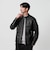 【WARDROBE SMART】 シープ シングル ライダースジャケット