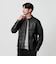【WARDROBE SMART】 シープ シングル ライダースジャケット