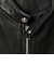【WARDROBE SMART】 シープ シングル ライダースジャケット