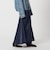 ＜H＞サテンバイアス ロングスカート