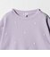 ハート総柄 ワッフル ロングスリーブTシャツ / キッズ  100cmー160cm