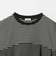 ボーダー ドッキングTシャツ ブラック＜A DAY IN THE LIFE＞