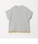 リブ フェイクレイヤード ヘンリーネックTシャツ  ＜A DAY IN THE LIFE＞