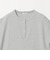 リブ フェイクレイヤード ヘンリーネックTシャツ  ＜A DAY IN THE LIFE＞