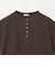 リブ フェイクレイヤード ヘンリーネックTシャツ  ＜A DAY IN THE LIFE＞