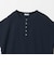 リブ フェイクレイヤード ヘンリーネックTシャツ  ＜A DAY IN THE LIFE＞