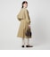 ギャザー ドロスト コート 撥水