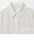 ＜SEASONAL COLLECTION＞ストライプ シアー シャツ