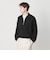 DENCE コットン ジップ ポロカットソー