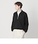 DENCE コットン ジップ ポロカットソー