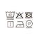 DENCE コットン ジップ ポロカットソー