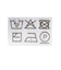 ブークレ レース ジップ ポロジャケット ウォッシャブル