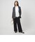 ［size SHORT/TALLあり］パウドレ ワイド パンツ ウォッシャブル ストレッチ