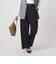 ［size SHORT/TALLあり］パウドレ ワイド パンツ ウォッシャブル ストレッチ
