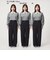 ［size SHORT/TALLあり］パウドレ ワイド パンツ ウォッシャブル ストレッチ