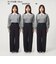 ［size SHORT/TALLあり］パウドレ ワイド パンツ ウォッシャブル ストレッチ
